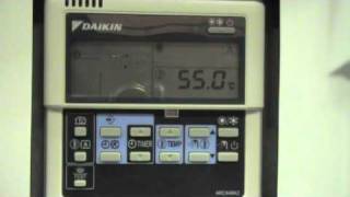 Daikin Altherma Setting time and day [upl. by Trebma]