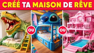 Tu Préfères CONSTRUIS ta MAISON de RÊVE 🏡🌈🏰 Robo Quiz [upl. by Jairia982]