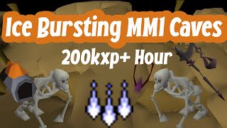 OSRS  Ice Bursting  Apetoll MM1 Caves  200kxp An Hour  Afk [upl. by Alake]