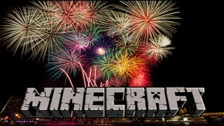 Como Fazer Fogos de Artifícios  Minecraft [upl. by Aicetal924]