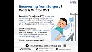 Recovering from Surgery Watch out for DVT [upl. by Enialb117]