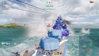 World of Warships Clan Battle Season 27 “Asp” 4FUN vs BRF2 [upl. by Hite259]