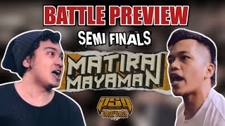 Pangil sa pangil Shehyee vs Sixth Threat  Semi Finals Battle preview [upl. by Anrapa]