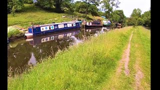 Relaxing Canal Walk  Barrowford Locks to Slipper Hill Reservoir  England [upl. by Ahsel]