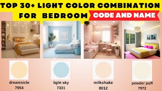 2024 Interior Design Trends Top 30 Asian Paints Light Colour Combination With Code For Bedroom [upl. by Girand739]