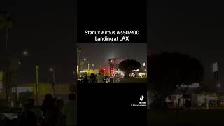 Starlux Airbus A350941 Landing at LAX [upl. by Pauwles]