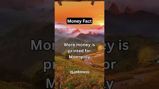 Monopoly Money Real Money 💵🎲 moneyfacts monopoly economics reels like [upl. by Moya]