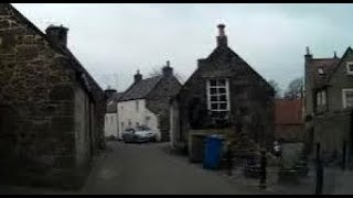 Winter Road Trip Drive Through Outlander Location On Visit To Falkland Village Fife Scotland [upl. by Stanway897]