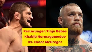 Khabib Vs McGregor  Maçtan önceki son basın toplantısıPress conference highlights [upl. by Swec]