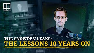 Snowden spy leaks shook the world a decade later what’s changed [upl. by Nahpos481]