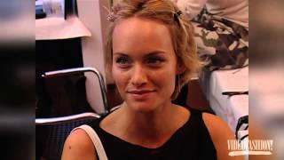 Amber Valletta  Videofashion [upl. by Airetahs]