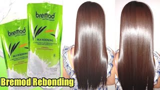 Gaano Ka Ganda Ang Bremod RebondingBremod Hair StraighteningStep By Step Tutorial [upl. by Adnotal984]