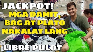 DUMPSTER DIVING  JACKPOT LIBRE PULOT NG MGA GAMIT SA IBANG BANSA fridaymarket haraj dumpsters [upl. by Skees]