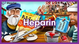 Heparin Mnemonic for Nursing Pharmacology NCLEX [upl. by Ias462]