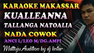 Karaoke Makassar Kualleanna Tallanga Natoalia  Versi Lintar Kendang Jingle Academy [upl. by Therine]