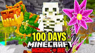 I Survived 100 Days in a CAVE ONLY WORLD in Minecraft Hardcore [upl. by Lia]