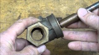 MACHINE SHOP TIPS 128 Cutting a Double Thread on the Lathe Part 1 tubalcain [upl. by Dulciana308]