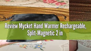 Review Mycket Hand Warmer Rechargeable SplitMagnetic 2 in 1 Pocket Hand Warmers 10000mAh Electric [upl. by Bone]