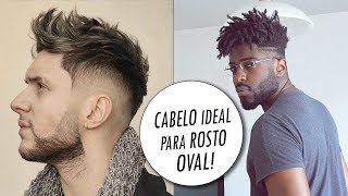 Cortes de cabelo masculino para rosto oval [upl. by Nevaj605]