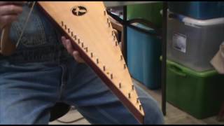 Bowed Psaltery First Lesson Part 1 [upl. by Ekard199]