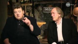 Michael Gambon amp Robbie Coltrane talk Harry Potter [upl. by Azilem456]