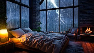 Regengeräusche zum einschlafen – Geräusch von Regen im Nebligen Wald 5 – Rain Sounds for Sleeping [upl. by Brion215]