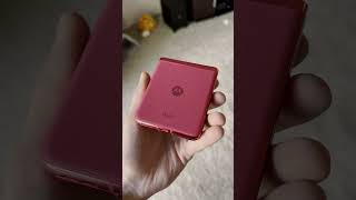 Razr Plus unboxing Motorolas Galaxy Z Flip killer is here shorts [upl. by Ruon]