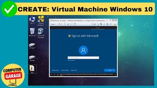 How To Create a Virtual Machine running Windows 10 [upl. by Coffin]