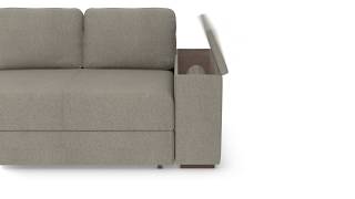 Compact Sofa Bed  Three Arm Sizes [upl. by Countess]