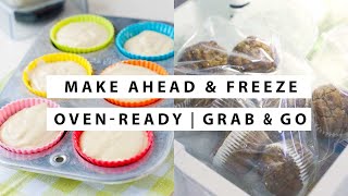 How to Freeze Muffins Cupcakes and Batter for Easy Baking [upl. by Nimajaneb]