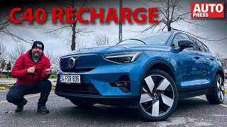 2024 Volvo C40 Recharge test sürüşü  Sinan Sertoğlu [upl. by Ebeneser]