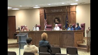 Town Of Vidalia Town Hall Meeting 31423 [upl. by Christianson]