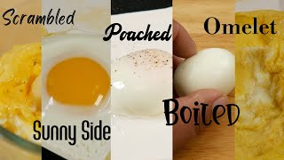 How To Cook Egg Microwave Easy Simple 5 Ways [upl. by Henrique560]