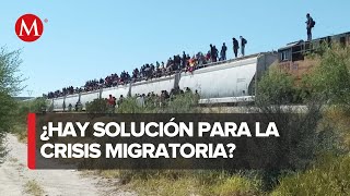 quotNo hay una solución real para los migrantes en Méxicoquot Carlos Puig [upl. by Langill]