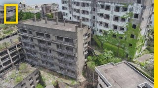 Explore Battleship Island Japans Decaying Ghost Town  One Strange Rock [upl. by O'Rourke]