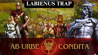 The Gallic Wars Julius Caesar Labienus Trap and Ambiorix conspiracy [upl. by Ernald189]