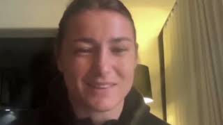 Katie Taylor Ends Speculation Of A Fight Against Claressa Shields [upl. by Steffin]