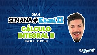 Guía EXANI II Resuelta Día 4 Cálculo Integral Parte II Matemáticas con Toxqui [upl. by Bak]