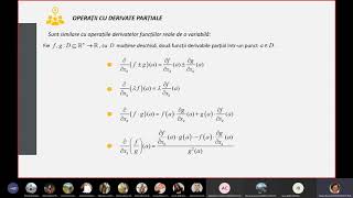 Curs 8 Funcții de mai multe variabile Derivate parțiale [upl. by Hui494]