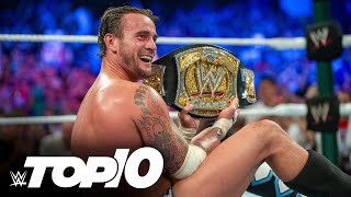 CM Punk’s greatest moments WWE Top 10 Dec 3 2023 [upl. by Llenreb]