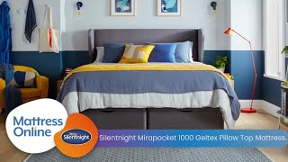 Silentnight Mirapocket 1000 Geltex Pillow Top Limited Edition Mattress [upl. by Ailet]