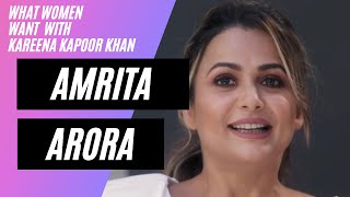 What Women Want with Kareena Kapoor Khan  Friendship  Amrita Arora [upl. by Melinde938]