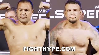 FULL TRIAD COMBAT KUBRAT PULEV VS FRANK MIR WEIGHIN amp FINAL FACE OFF [upl. by Pallas]