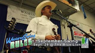 September Swing Event wGreg Gibbs by Robert Huston Productions [upl. by Anead]