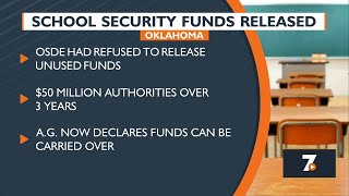 OSDE releases funds for school security improvements [upl. by Nomla]