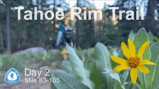 Tahoe Rim Trail 2024 Thru Hike Day 2 [upl. by Amitie14]