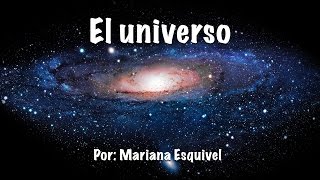 Qué es el Universo Explicación para niños [upl. by Sibel]