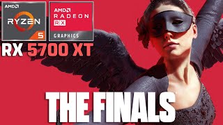 The Finals  RX 5700 XT  Ryzen 5 5600G  1080p High Settings [upl. by Heddie]