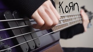 KORN  Black Is the Soul  Bass Cover [upl. by Kath]