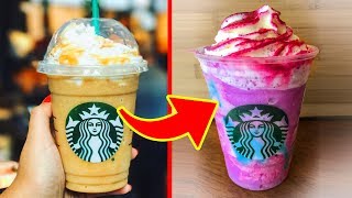 10 Starbucks Secret Menu Frappuccinos That Are EASY To Order [upl. by Deidre]